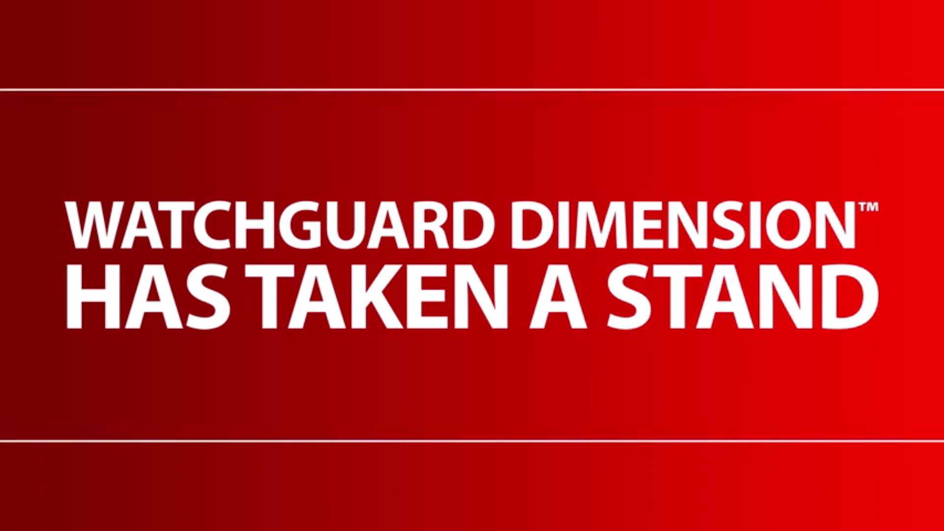 WatchGuard Dimension